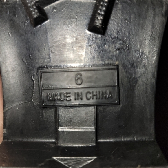 Sakroots Floral Knee High Rubber  Rain Boots Size 6 - Picture 4 of 7